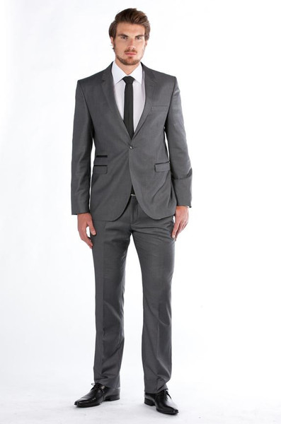 (: See Buy Smile :) - Grey Two Piece Suit